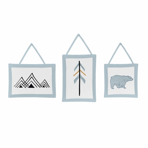 Bear Mountain 11 Piece Bumperless Crib Bedding Collection - alt image 5