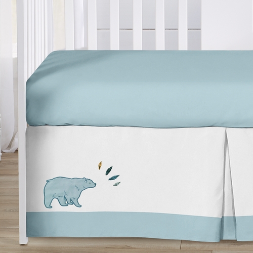 Bear Mountain 4 Piece Bumperless Crib Bedding Collection - alt image 3