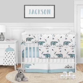 Bear Mountain Collection 5 Piece Crib Bedding
