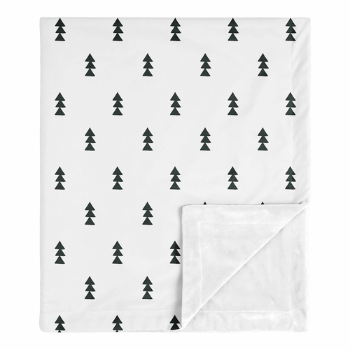 Bear Mountain Collection Baby Blanket - Triangle Print