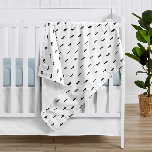 Bear Mountain Collection Baby Blanket - Triangle Print - alt image 1
