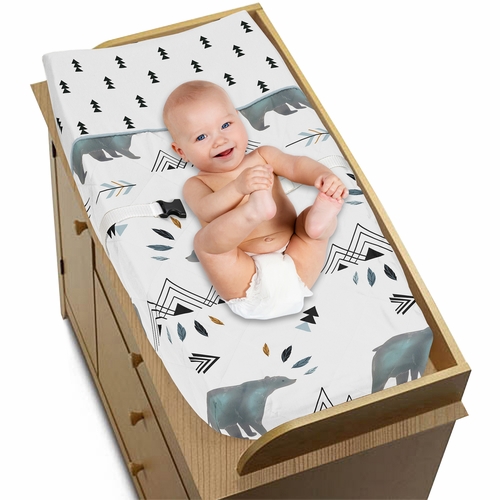 Bear Mountain Collection Changing Pad Cover - alt image 2