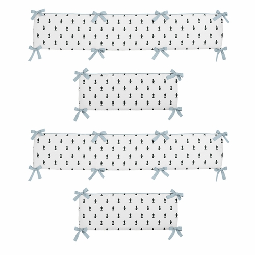 Bear Mountain Collection Crib Bumper Pad - alt image 1