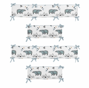 Bear Mountain Collection Crib Bumper Pad