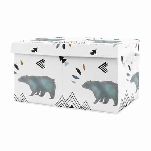 Bear Mountain Collection Fabric Toy Bin Storage