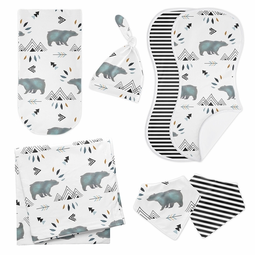 Bear Mountain Collection Newborn Baby Layette Set
