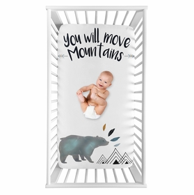Bear Mountain Collection Photo Op Crib Sheet