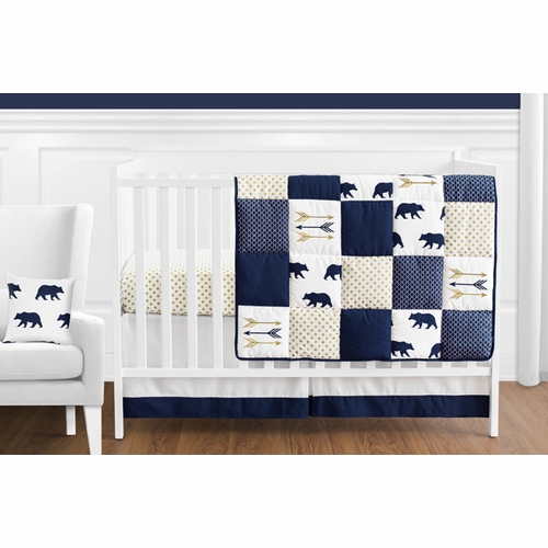 Big Bear 11 Piece Bumperless Crib Bedding Collection
