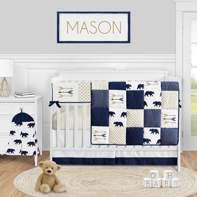 Big Bear Collection 5 Piece Crib Bedding
