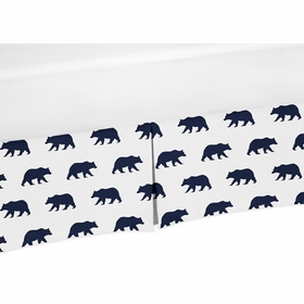 Big Bear Collection Crib Bed Skirt