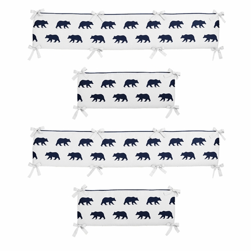Big Bear Collection Crib Bumper Pad