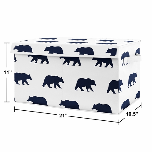 Big Bear Collection Fabric Toy Bin Storage - alt image 2