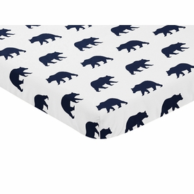Big Bear Collection Mini Crib Sheet