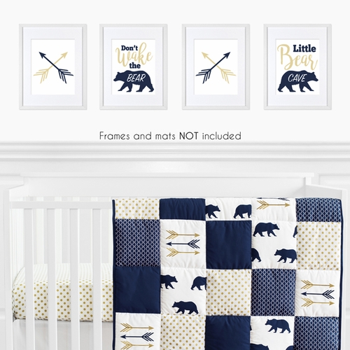 Big Bear Collection Wall Art Prints - Set of 4 - alt image 1
