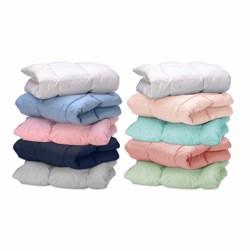 Blush Pink Baby Down Alternative Comforter / Blanket - alt image 2