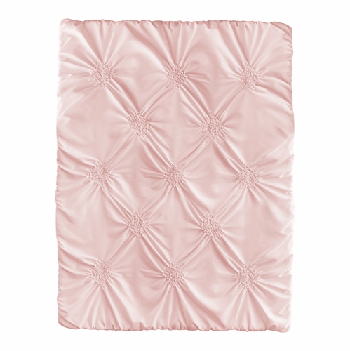 Blush Pink Harper 9 Piece Crib Bedding Collection - alt image 3