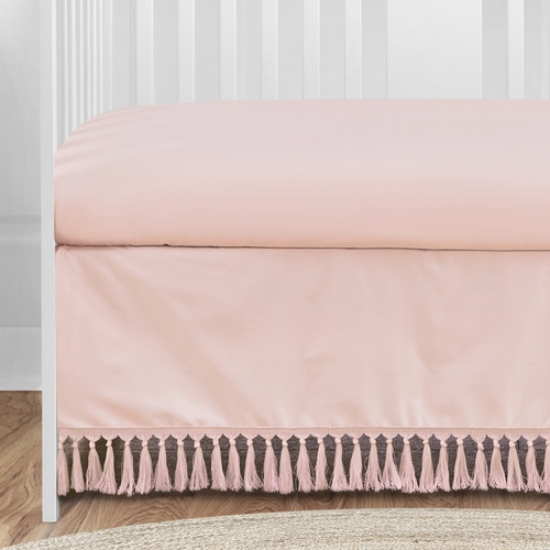 Bohemian Pink Collection 4 Piece Crib Bedding - alt image 4