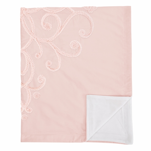 Bohemian Pink Collection Baby Blanket