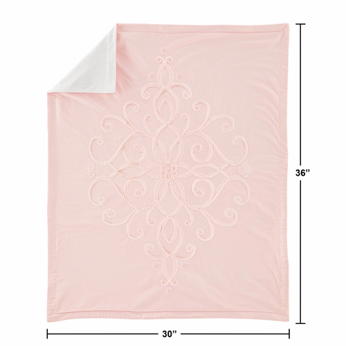 Bohemian Pink Collection Baby Blanket - alt image 4