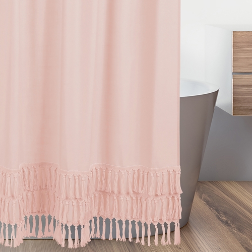Bohemian Pink Collection Shower Curtain - alt image 2