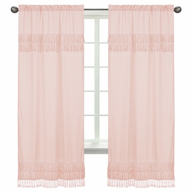 Bohemian Pink Collection Window Panels - Set of 2