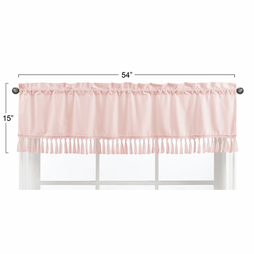 Bohemian Pink Collection Window Valance - alt image 2