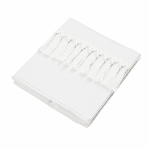 Bohemian White Collection Fabric Toy Bin Storage - alt image 3