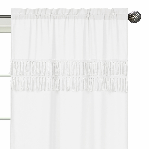 Bohemian White Collection Window Panels - Set of 2 - alt image 2