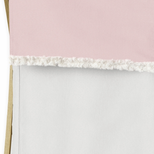 Boho Color Block Pink and Off White Collection Hamper - alt image 2