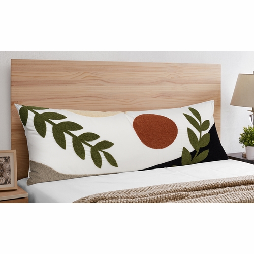Boho Desert Leaf Collection Full Length Body Pillow Cover - alt image 1