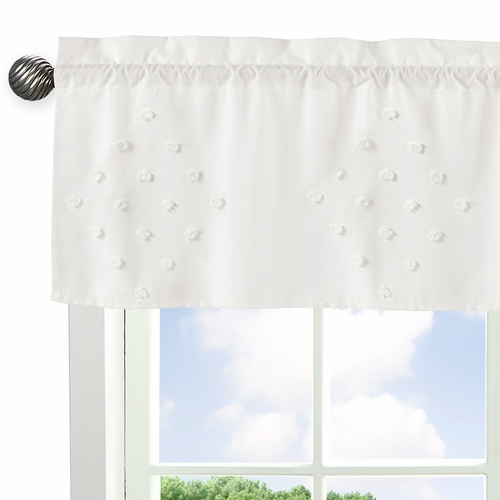 Boho Dot Ivory Collection Window Valance - alt image 3