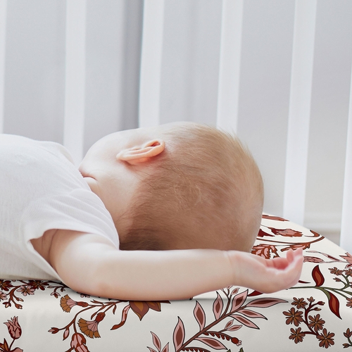 Boho Floral Wildflower Collection 2 Pack Baby Bassinet Fitted Sheets - alt image 2