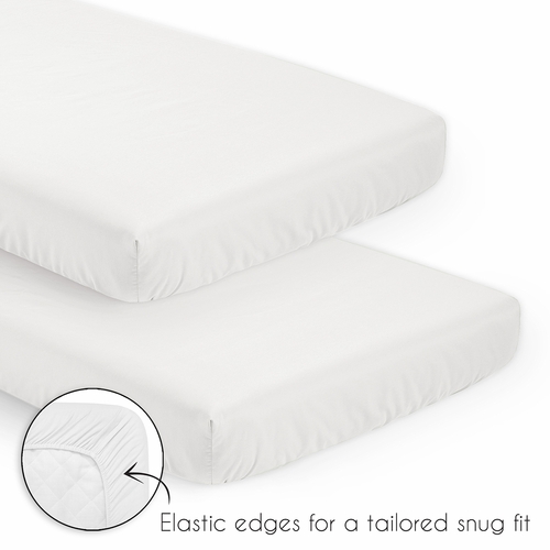 Boho Fringe Collection 3 Piece Mini Crib Bedding Set - alt image 3