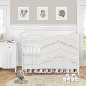 Boho Fringe Collection 5 Piece Crib Bedding