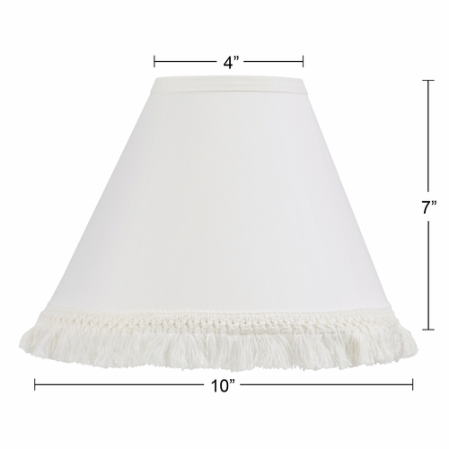 Boho Fringe Collection Lamp Shade - alt image 1