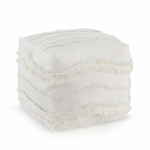 Boho Fringe Collection Ottoman Pouf Cover