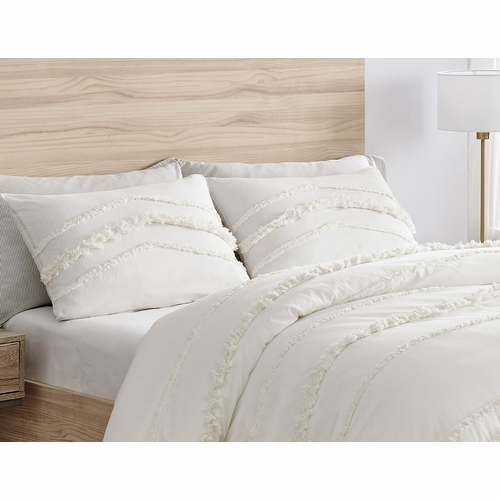 Boho Fringe Collection Twin Duvet Cover Bedding Set - alt image 2