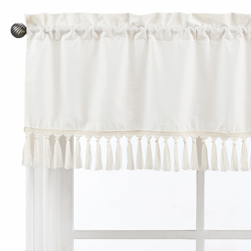 Boho Fringe Collection Window Valance - alt image 1