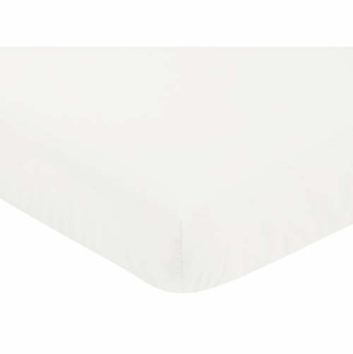 Boho Fringe Linen Collection Crib Sheet - alt image 2