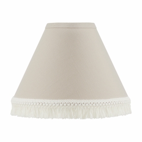 Boho Fringe Linen Collection Lamp Shade