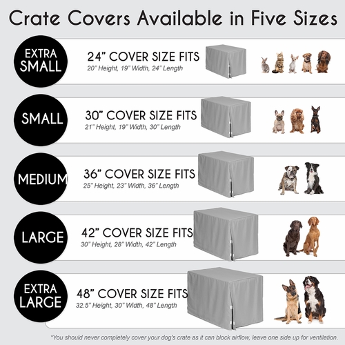 Boho Hatch Black and White Collection Dog Crate Kennel Cover 36in. - alt image 5