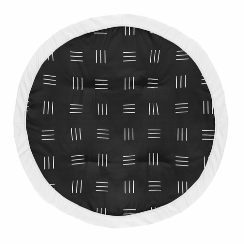 Boho Hatch Black and White Playmat