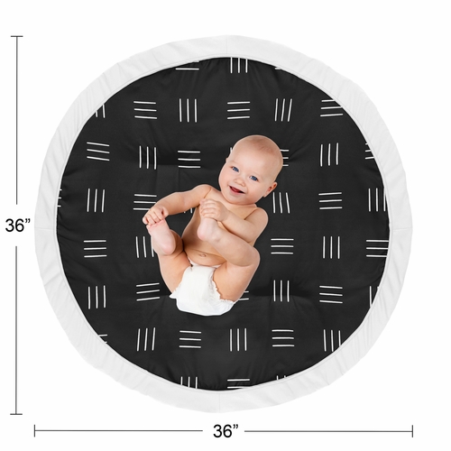 Boho Hatch Black and White Playmat - alt image 3