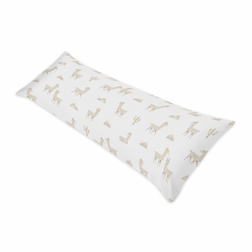 Boho Llama Collection Full Length Body Pillow Cover