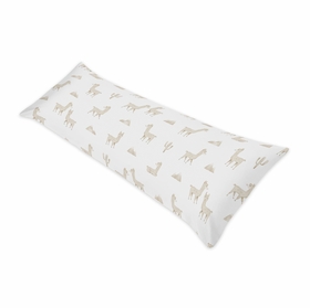 Boho Llama Collection Full Length Body Pillow Cover