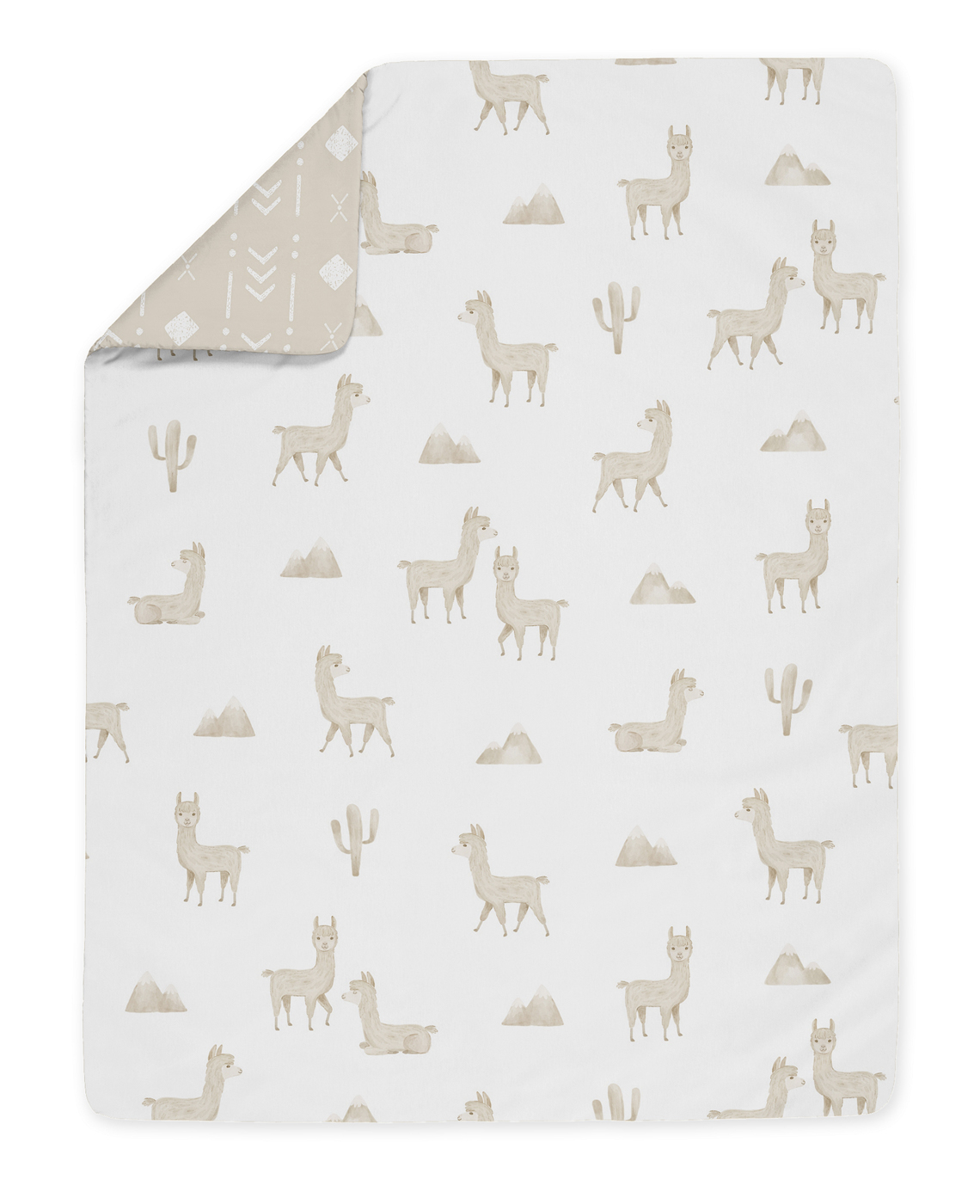 Boho Llama Collection Toddler Bedding