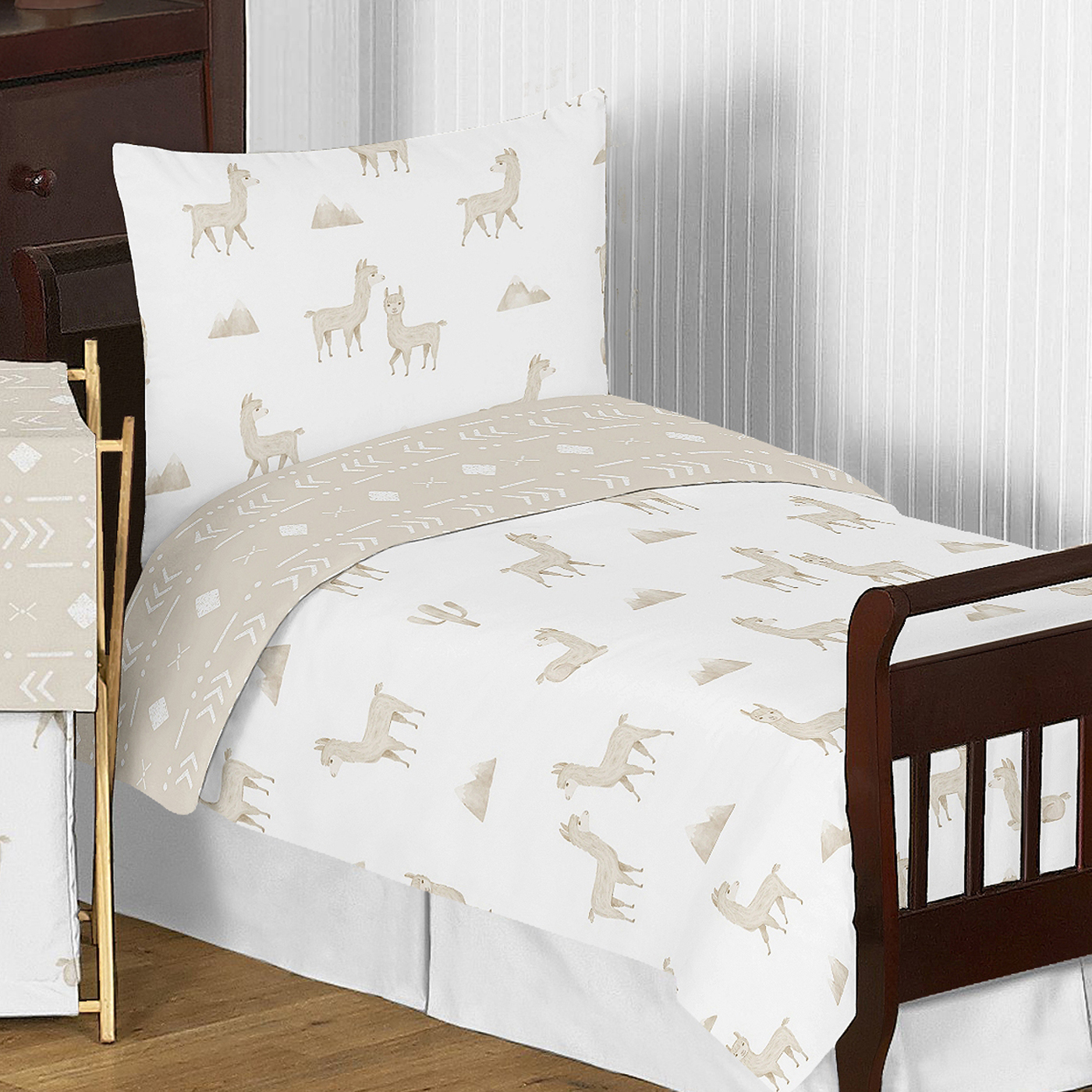 Boho Llama Collection Toddler Bedding