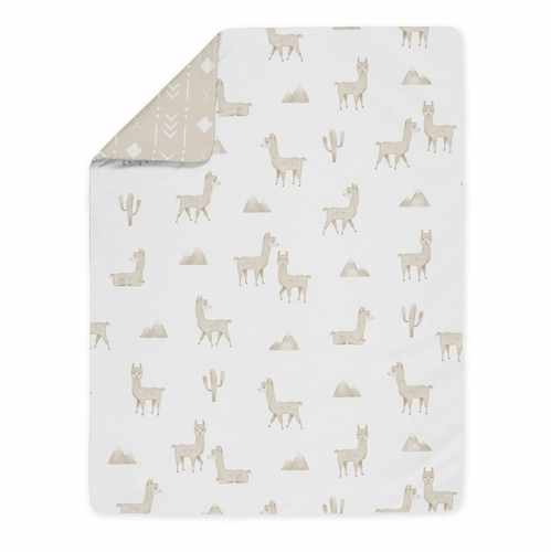 Boho Llama Collection Toddler Bedding - alt image 1