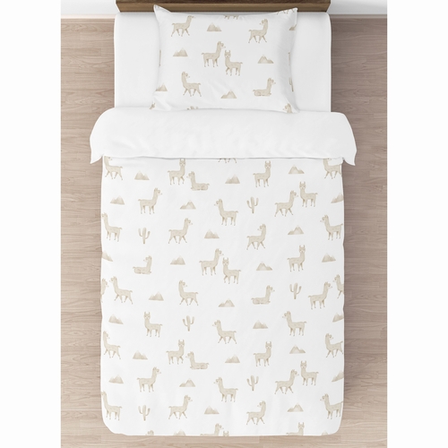 Boho Llama Collection Twin Bedding - alt image 1