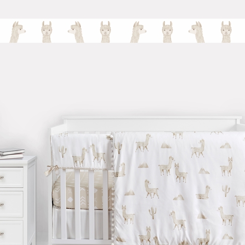 Boho Llama Collection Wallpaper Border